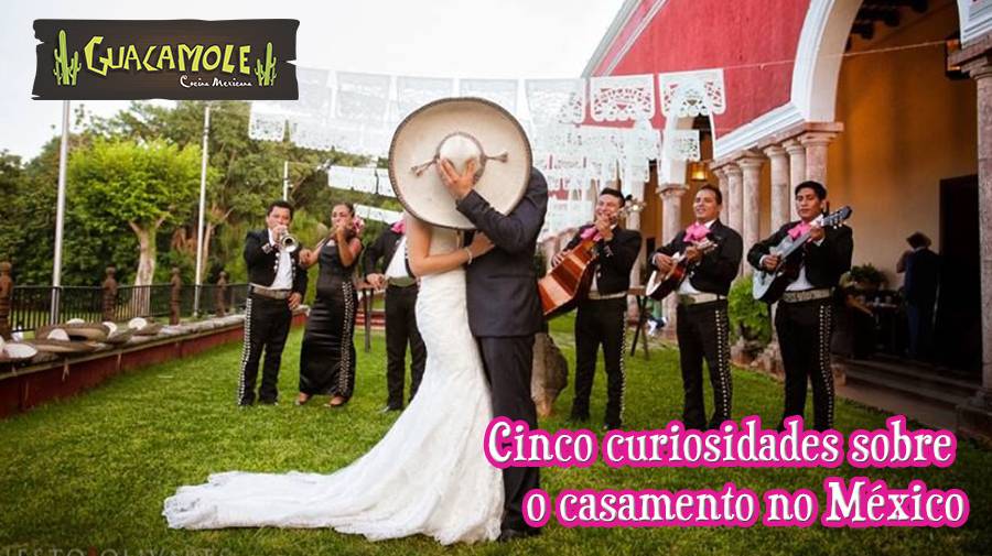 Cinco curiosidades sobre o casamento no México